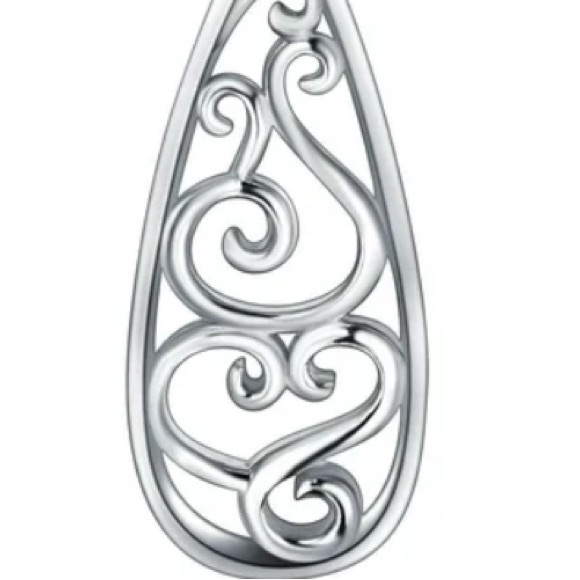 FREE VINTAGE Inspired Silver Filagree Bohemian Dangle Earrings NIB - Picture 5 of 7